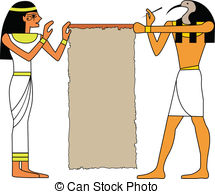 The Vector Set Of Egyptian God Clipart