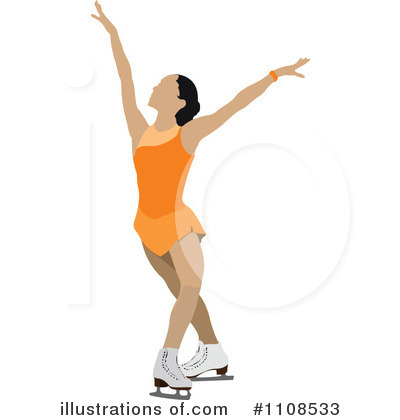 There Is 20 Figure Skater Silluete   Free Cliparts All Used For Free 