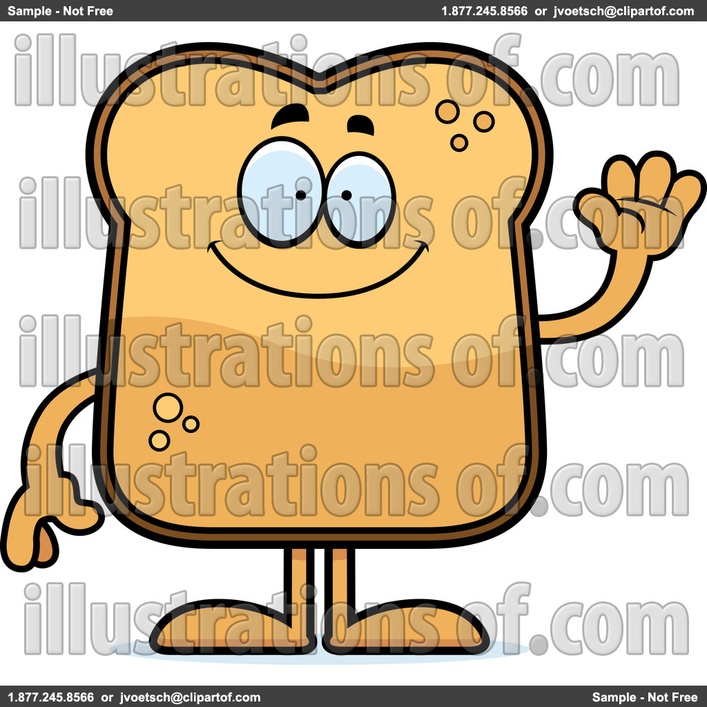 Toast Clipart Royalty Free Rf Toast Clipart Illustration By Cory