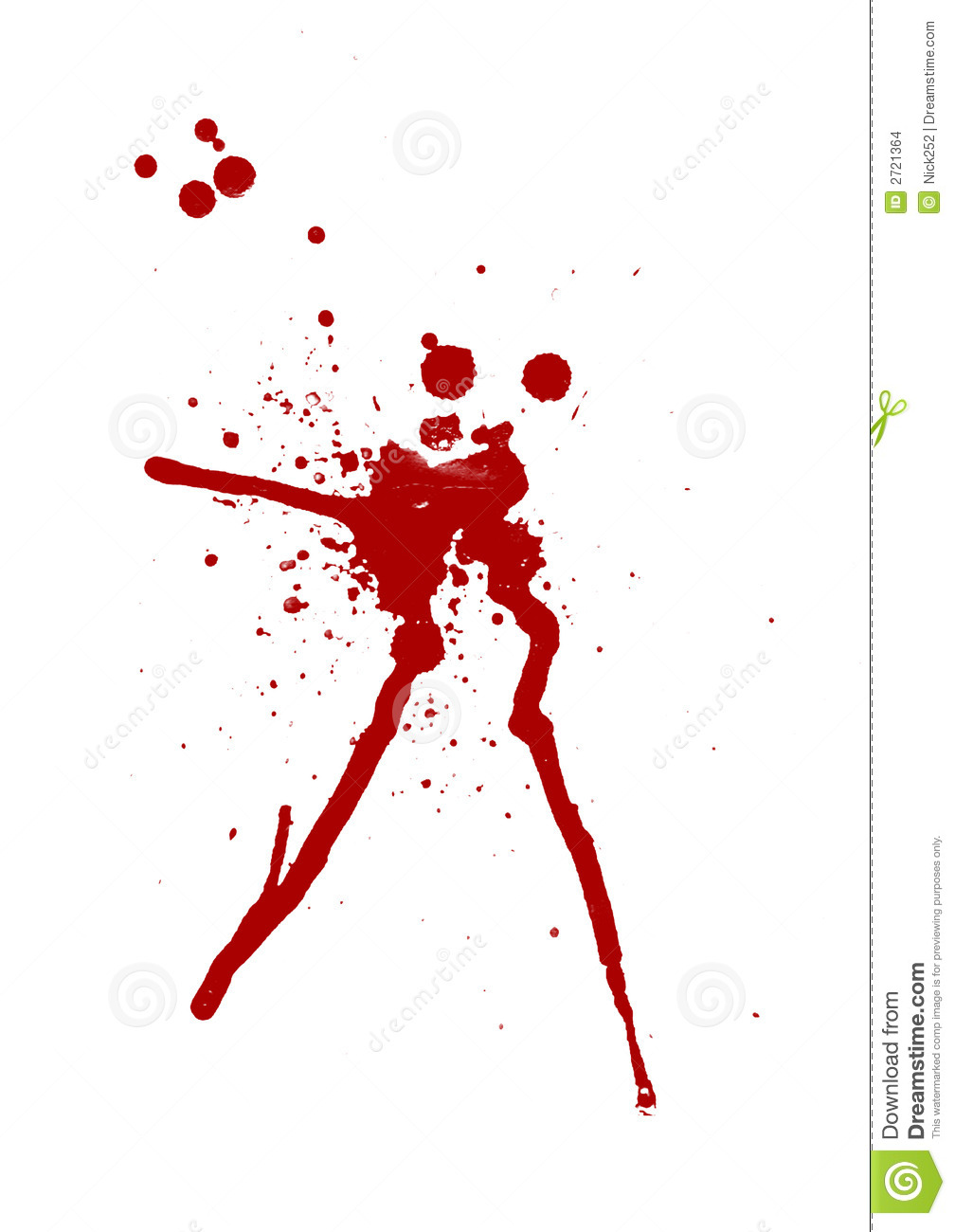 Blood Splatter Stock Images   Image  2721364
