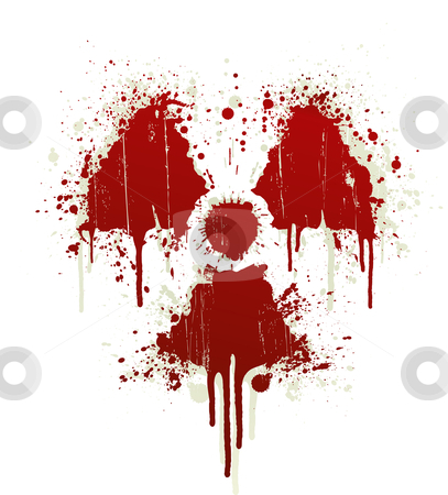 Blood Splatter Stock Vector Clipart Vector Illustration Of A Blood