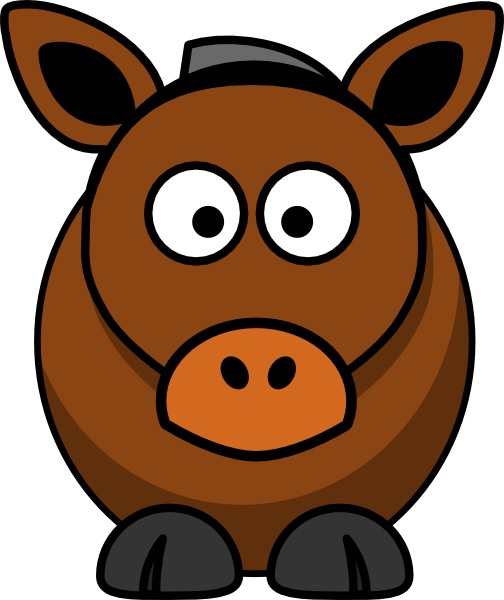 Cartoon Donkey Clip Art At Clker Com   Vector Clip Art Online Royalty    