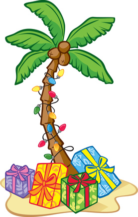 Christmas Palm Tree Clip Art   Clipart Best