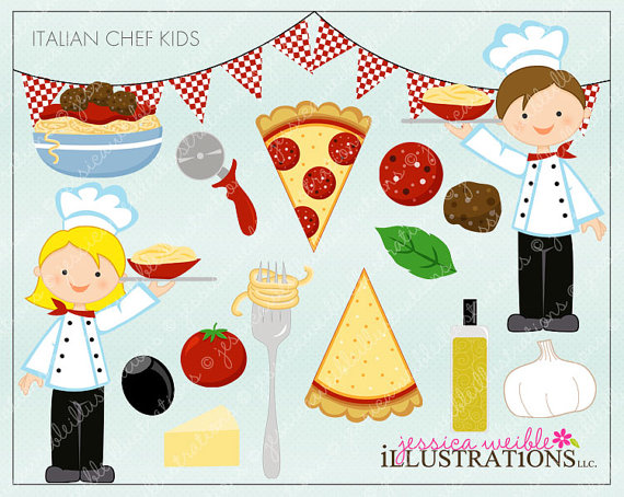 Clipart Chef Clipart Italian Spaghetti Meatball Chef Pizza Clip Art