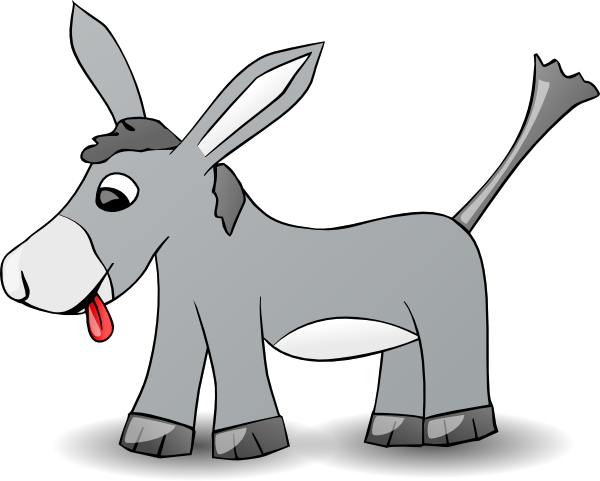 Donkey Clip Art At Clker Com   Vector Clip Art Online Royalty Free