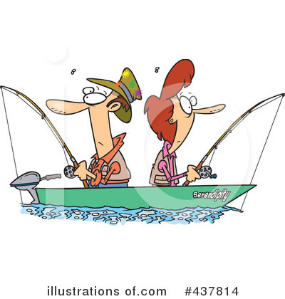 Fishing Clipart  437814   Illustration By Ron Leishman