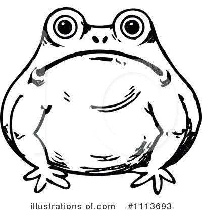 Frog Clipart  1113693   Illustration By Prawny Vintage