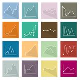 Growth Chart Linear Trend Line Stock Vectors Illustrations   Clipart