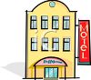 Hotel Lodging And Institutions Clipart   Cliparthut   Free Clipart