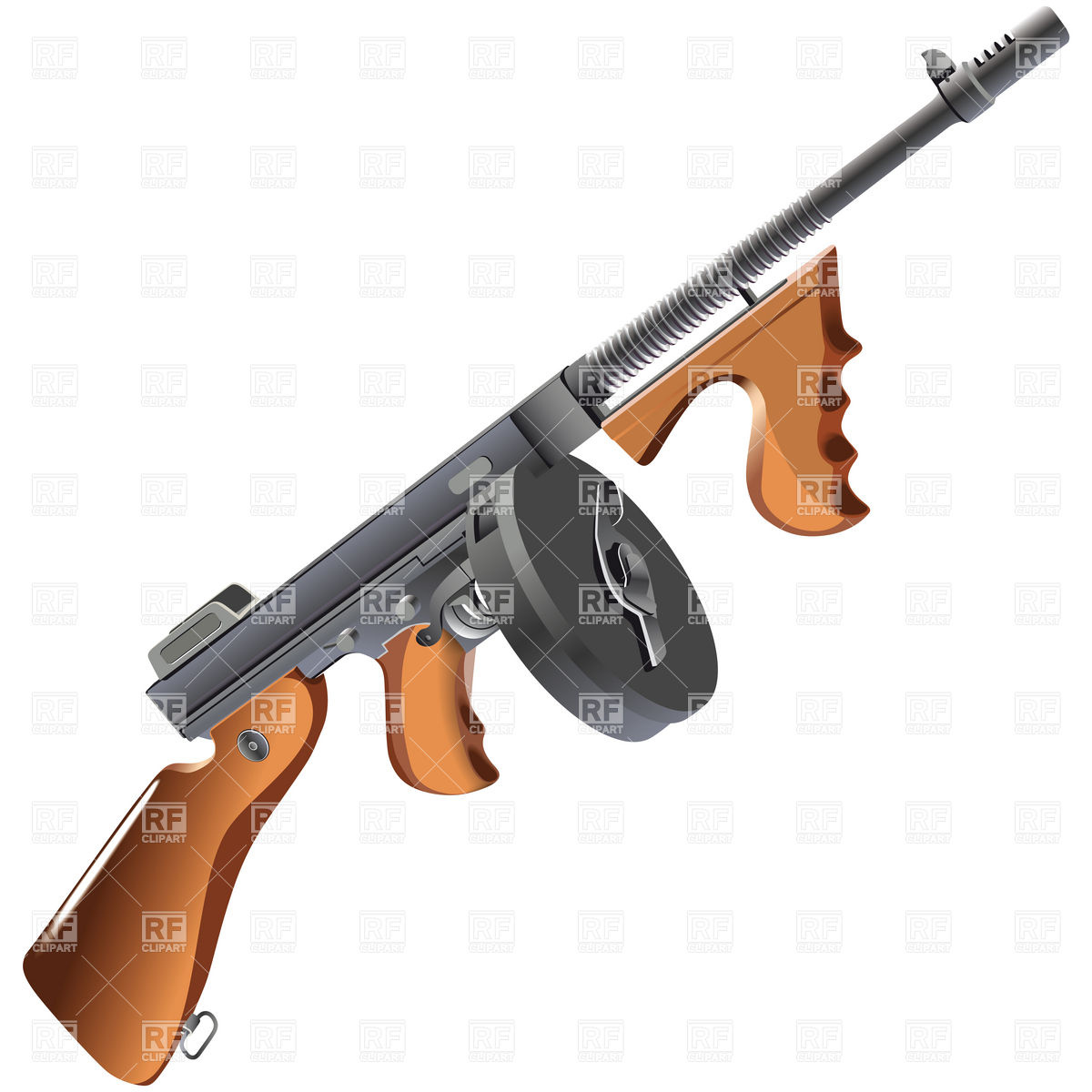 Machinegun   Tommy Gun   Weapon Of Mafia 6211 Objects Download