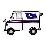 Mailman Truck Clipart Images   Pictures   Becuo