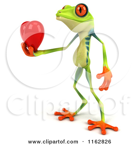 Royalty Free  Rf  Frog Valentine Clipart Illustrations Vector