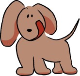 Slurping Puppy Clipart Sniffing Dog Clipart Spotted Puppy Clipart Dog