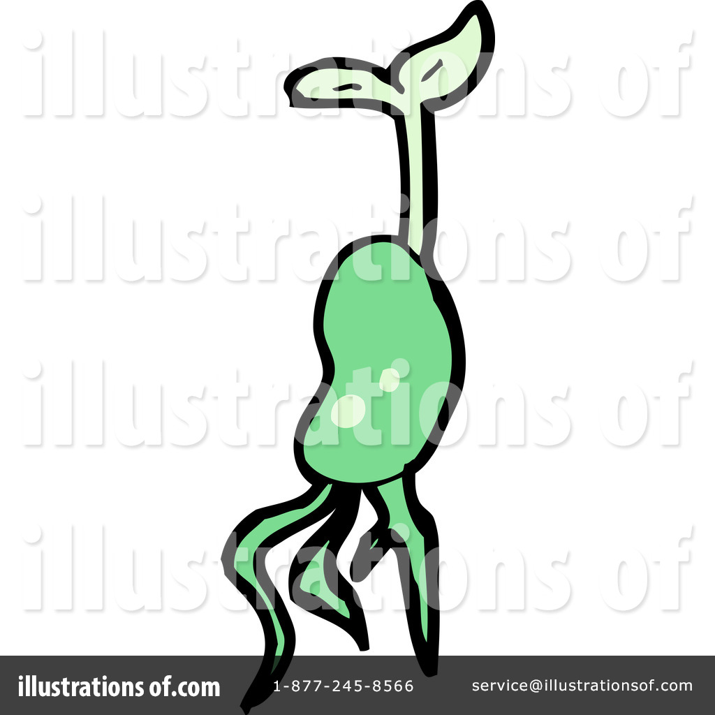 Sprout Clipart  1125994 By Lineartestpilot   Royalty Free  Rf  Stock    