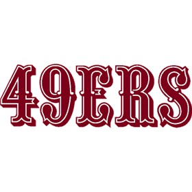 49ers Script Logo Choose Logo Format Please Select A Logo Format Logo