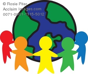 Clipart Illustration Of An Global Environmental Unity Icon   Acclaim