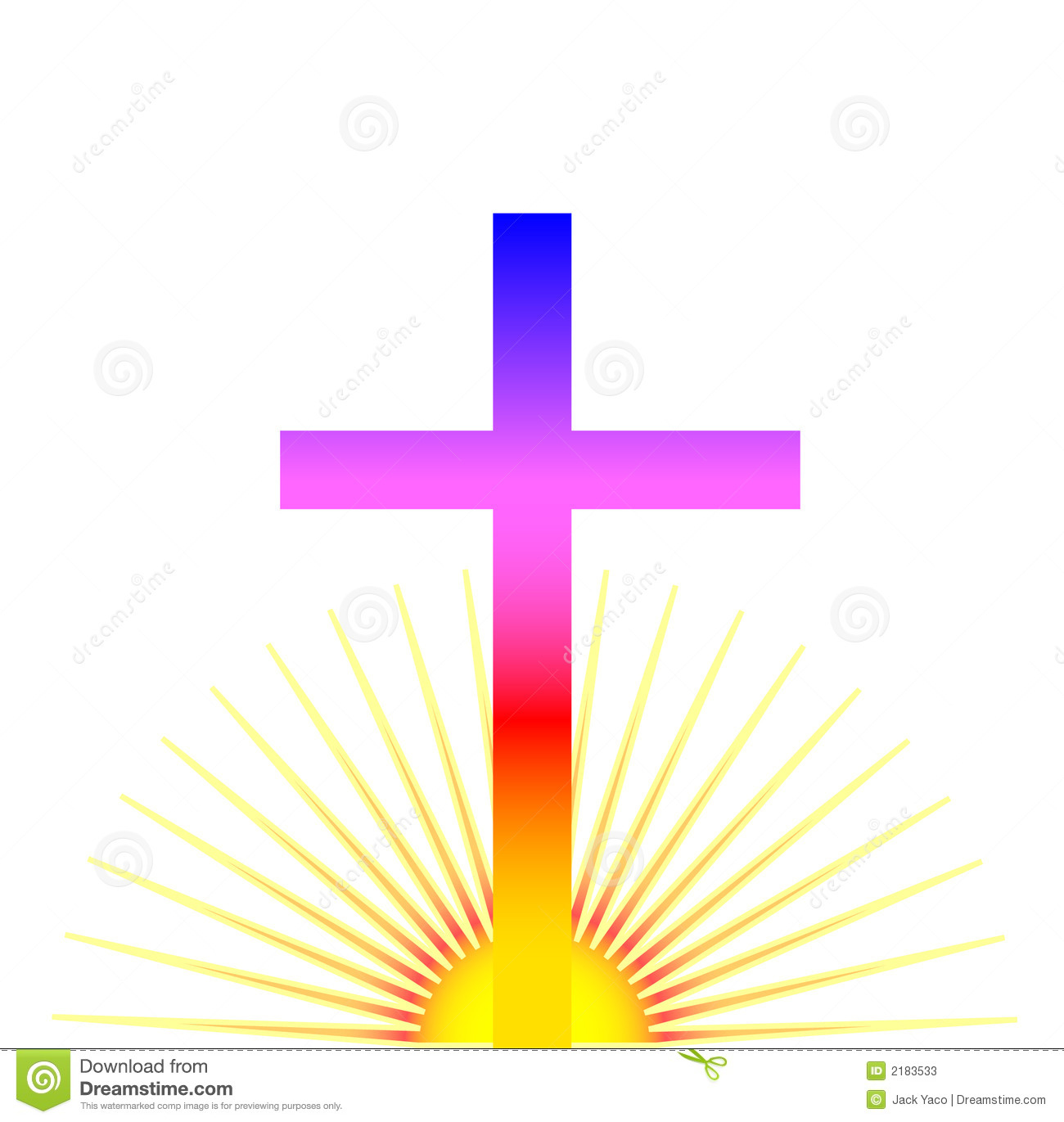 Colorful Crosses Clipart Multi Colored Christian Cross