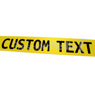 Custom Caution Tape   Signs And Symbols   Great Clipart For
