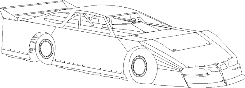 Dirt Late Model Coloring Pages Free Coloring Pages Of Dirt Stock Car