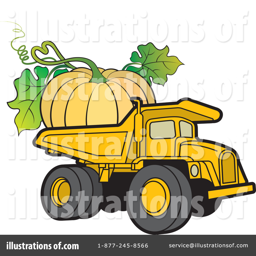 Dump Truck Clipart  1108002 By Lal Perera   Royalty Free  Rf  Stock    