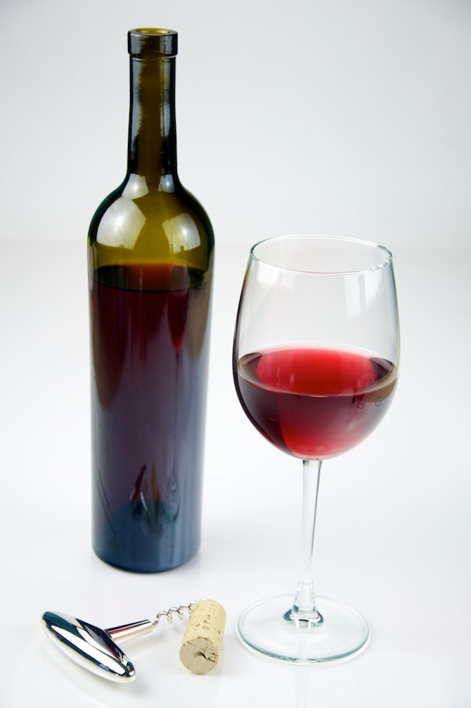 File Glass Of Red Wine With A Bottle Of Red Wine   Evan Swigart Jpg