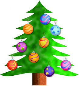 Free Christmas Tree Clipart Gif Image Christmas Decor Items Gif