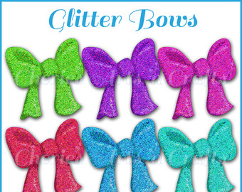 Glitter Bows Png Graphics Clip Art Bows Glitter Graphics Glitter