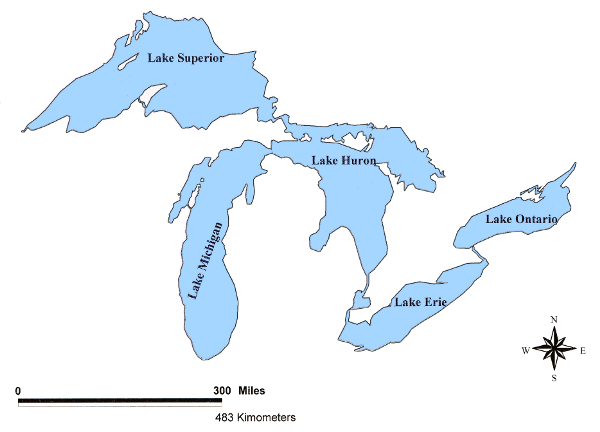 Great Lakes   Http   Www Wpclipart Com Geography Famous Locations