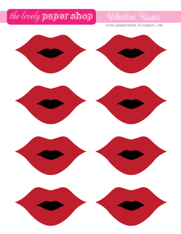 Lips Template Clipart