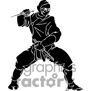 Ninja Clipart 047