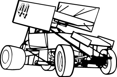 Outlaw Dirt Kart Racing Clipart   Cliparthut   Free Clipart