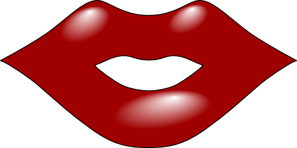 Red Lips Clip Art At Clker Com   Vector Clip Art Online Royalty Free
