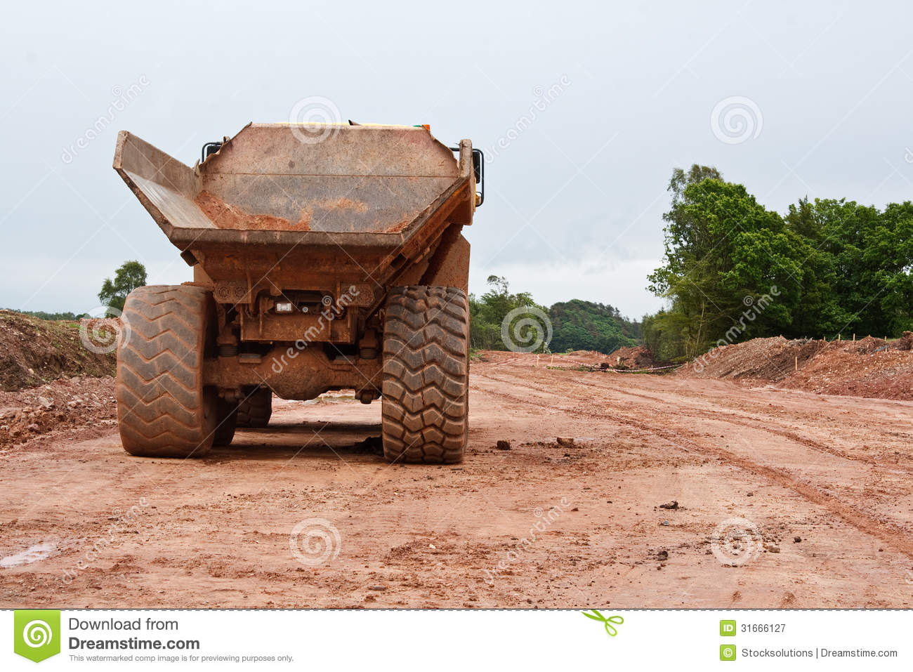 Road Construction An Industrial Scene Royalty Free Stock Photography