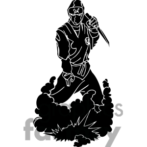 Royalty Free Ninja Clipart 015 Clipart Image Picture Art   384716
