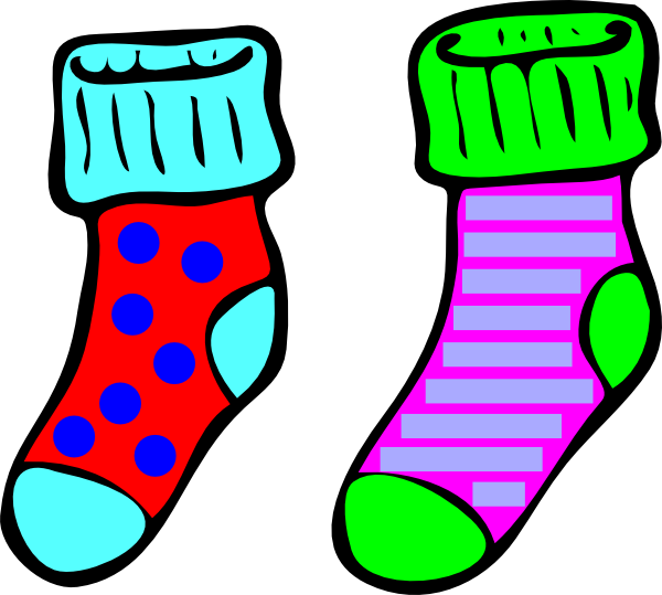 Socks Clip Art At Clker Com   Vector Clip Art Online Royalty Free