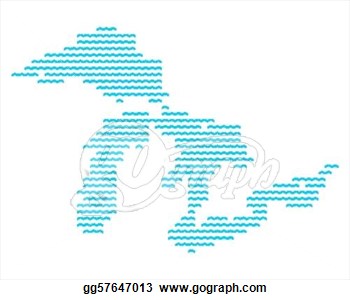 Stock Illustrations   Map Of Great Lakes  Stock Clipart Gg57647013