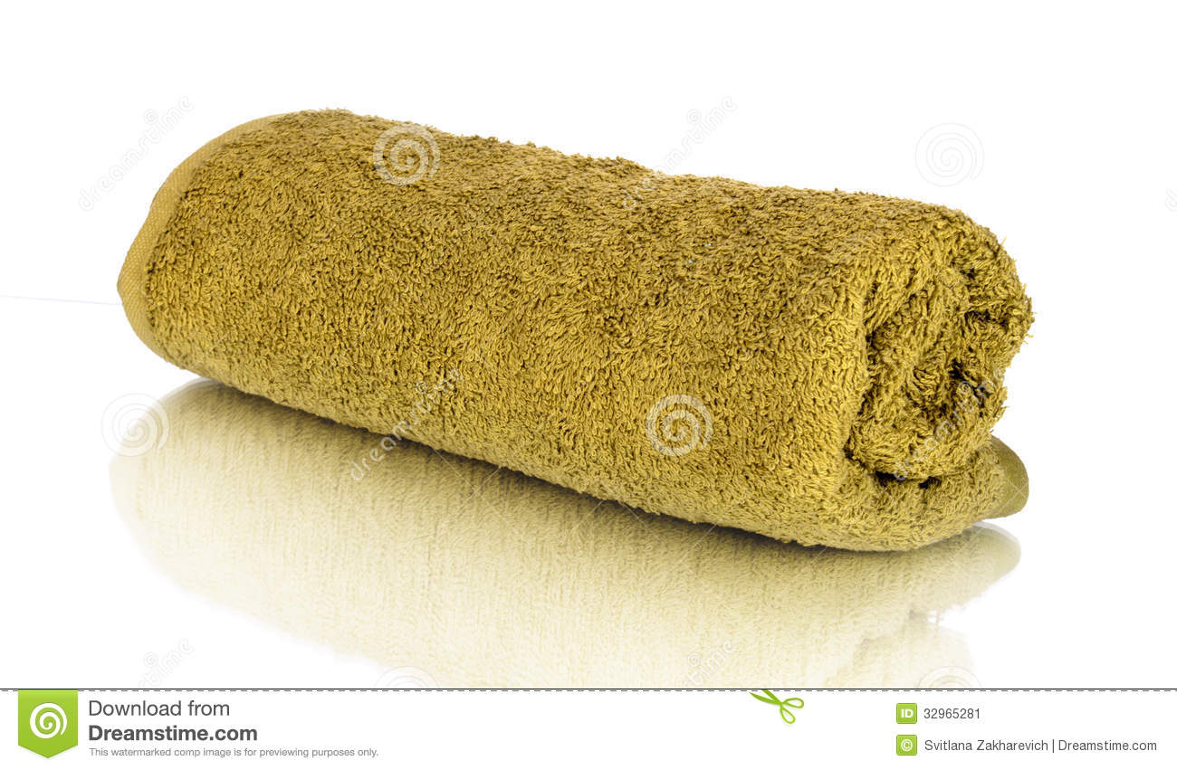 Towel Rolled Up Stock Image   Image  32965281