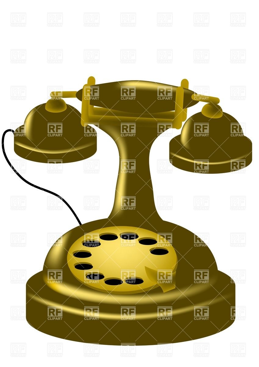 Antique Phone Download Royalty Free Vector Clipart  Eps 