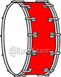 Bass Drum   Royalty Free Clipart Picture