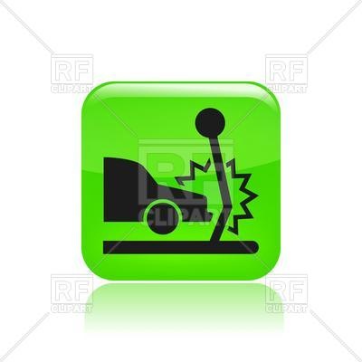 Car Collision   Accident Insurance Icon Download Royalty Free Vector    