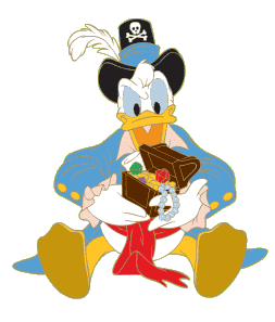 Donald Duck Pirate Clipart   Free Clip Art Images