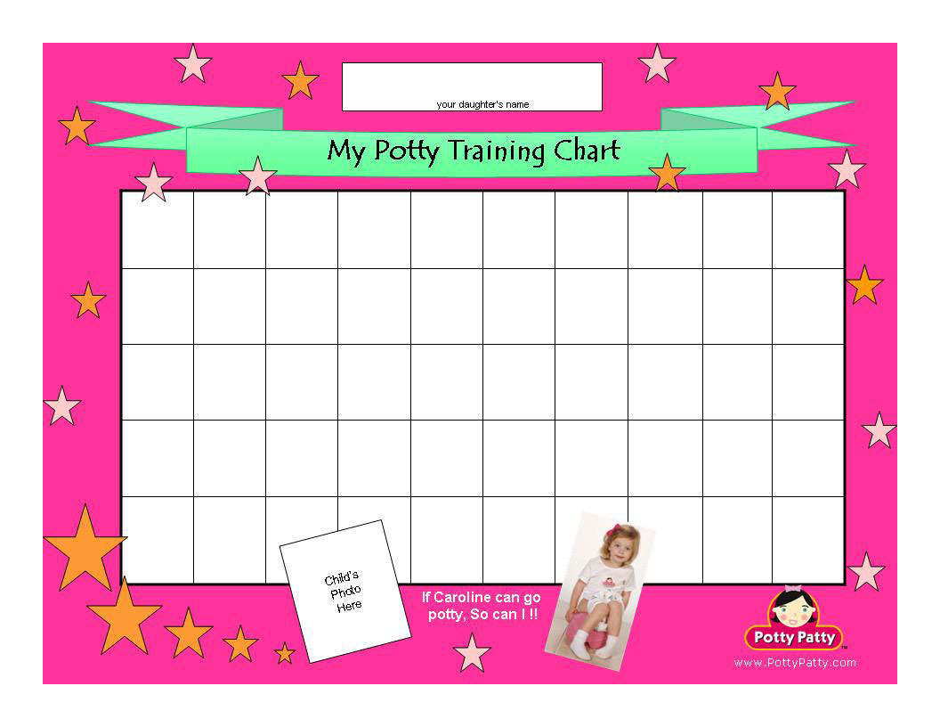 Download The Free Potty Patty  Potty Training Chart In Pdf Or Jpeg