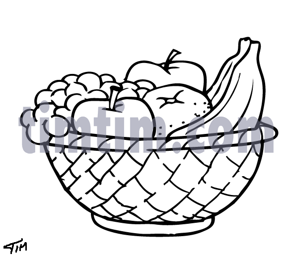 Fruit Bowl Drawing With Shading   Clipart Panda   Free Clipart Images