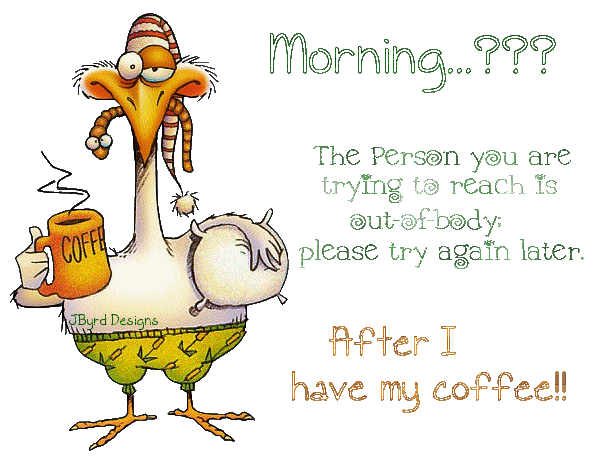 Funny Morning Coffee Clip Art   Good Morning With Coffee   Greetings