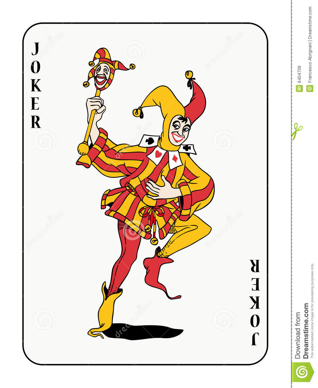 Joker Royalty Free Stock Images   Image  6404709