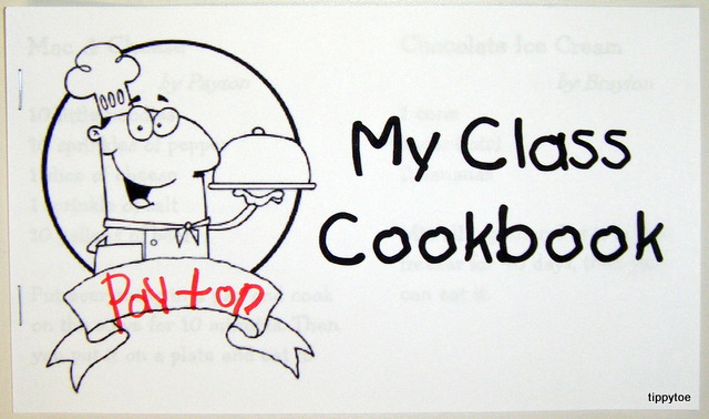 Recipe Book Cover Clipart Cookbook To The Cover