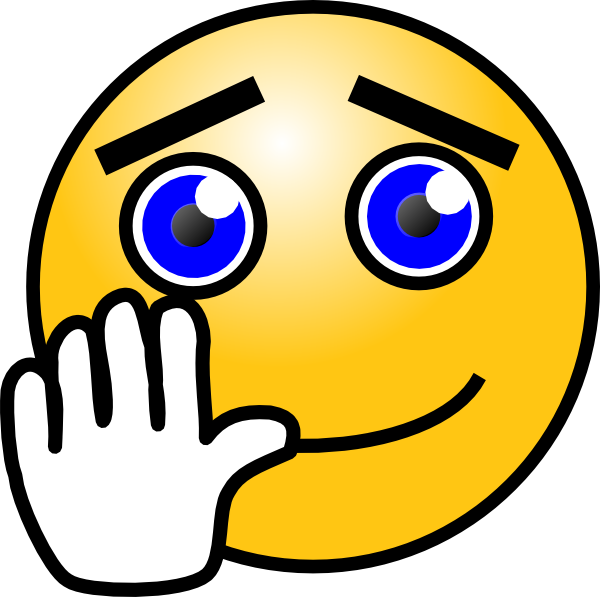 Smiley Face Waving Goodbye   Clipart Best