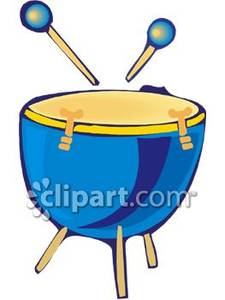 Timpano Kettle Drum   Royalty Free Clipart Picture