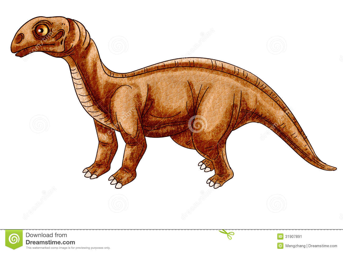 Dinosaur  Mussaurus Stock Image   Image  31907891