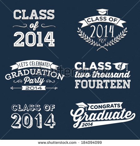 Graduation Vector Set   Let S Celebrate Class Of 2014 Congrats Grad